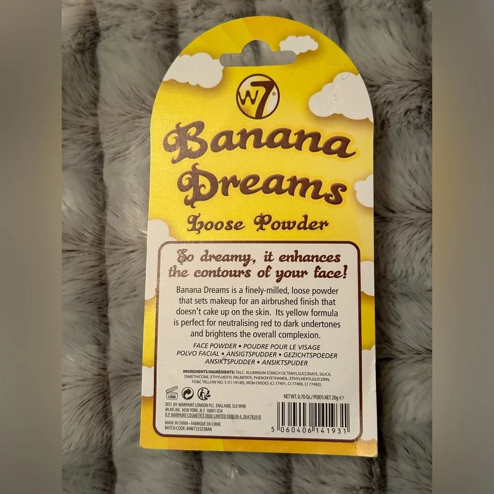Banana Dreams Loose Powder (finely milled loose powder)